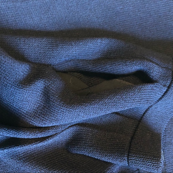 ST. JOHN Navy Blue Knit Pants - Picture 4 of 4